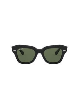 Ray-Ban - 0RB2186 Dark Green Polarized Icons Square Sunglasses - 49 mm