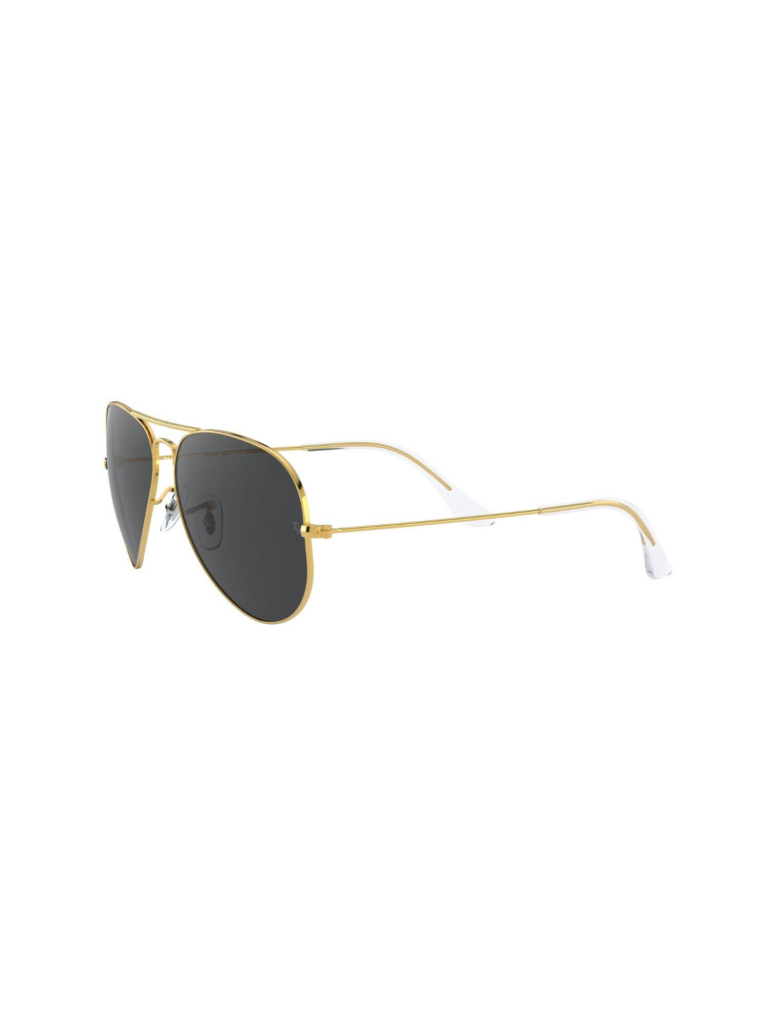 Buy Ray-Ban 0RB3025 Black Polarized Icons Aviator - 55 mm Online