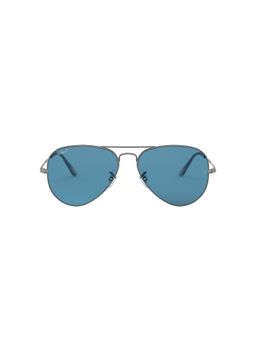 Ray-Ban - 0RB3689004/S258 Ice Blue Polarized Aviator - 57 mm