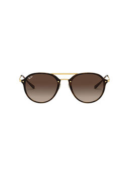 Ray-Ban - 0RB4292N Brown Gradient Blaze Round Sunglasses - 61 mm