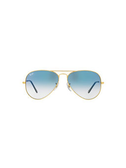 Ray-Ban - 0RB3025I Sky Blue Anti-Reflective Icons Aviator - 58 mm