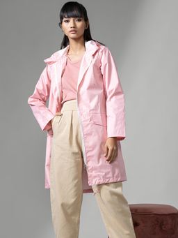Twenty Dresses by Nykaa Fashion - Pink Rain On Me Raincoat