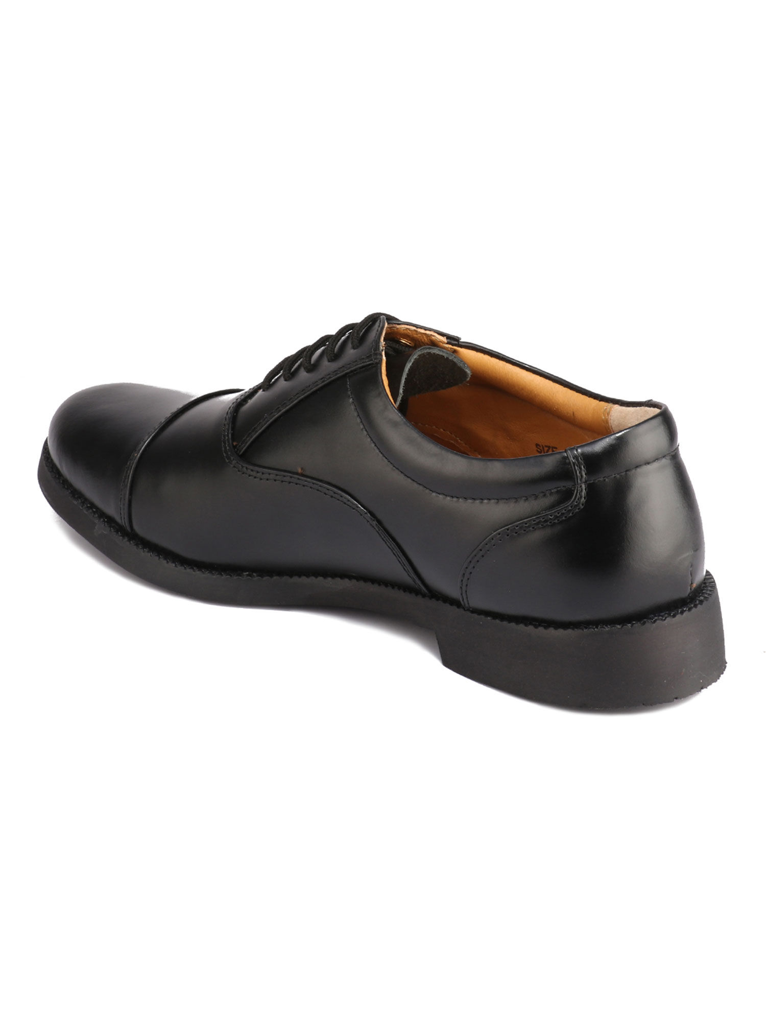 Buy Red Chief Black Oxfords Leather 