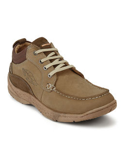Red Chief - Brown Flat Boots Leather Casual Shoes