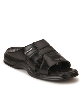 Buy Red Chief Black Slipper Online 