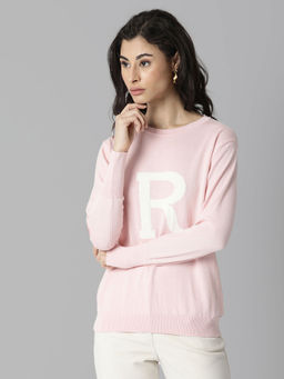 RAREISM - Pink Textured Cardigans & Sweaters