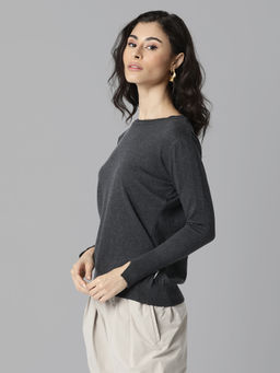 RAREISM - Grey Textured Cardigans & Sweaters