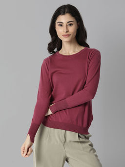 RAREISM - Pink Textured Cardigans & Sweaters