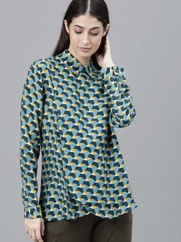 RAREISM - Mustard Printed Tops