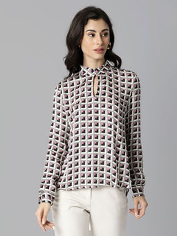 RAREISM - White Printed Tops