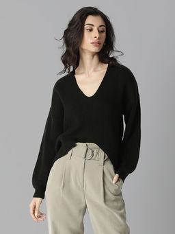 RAREISM - Green Textured Tops