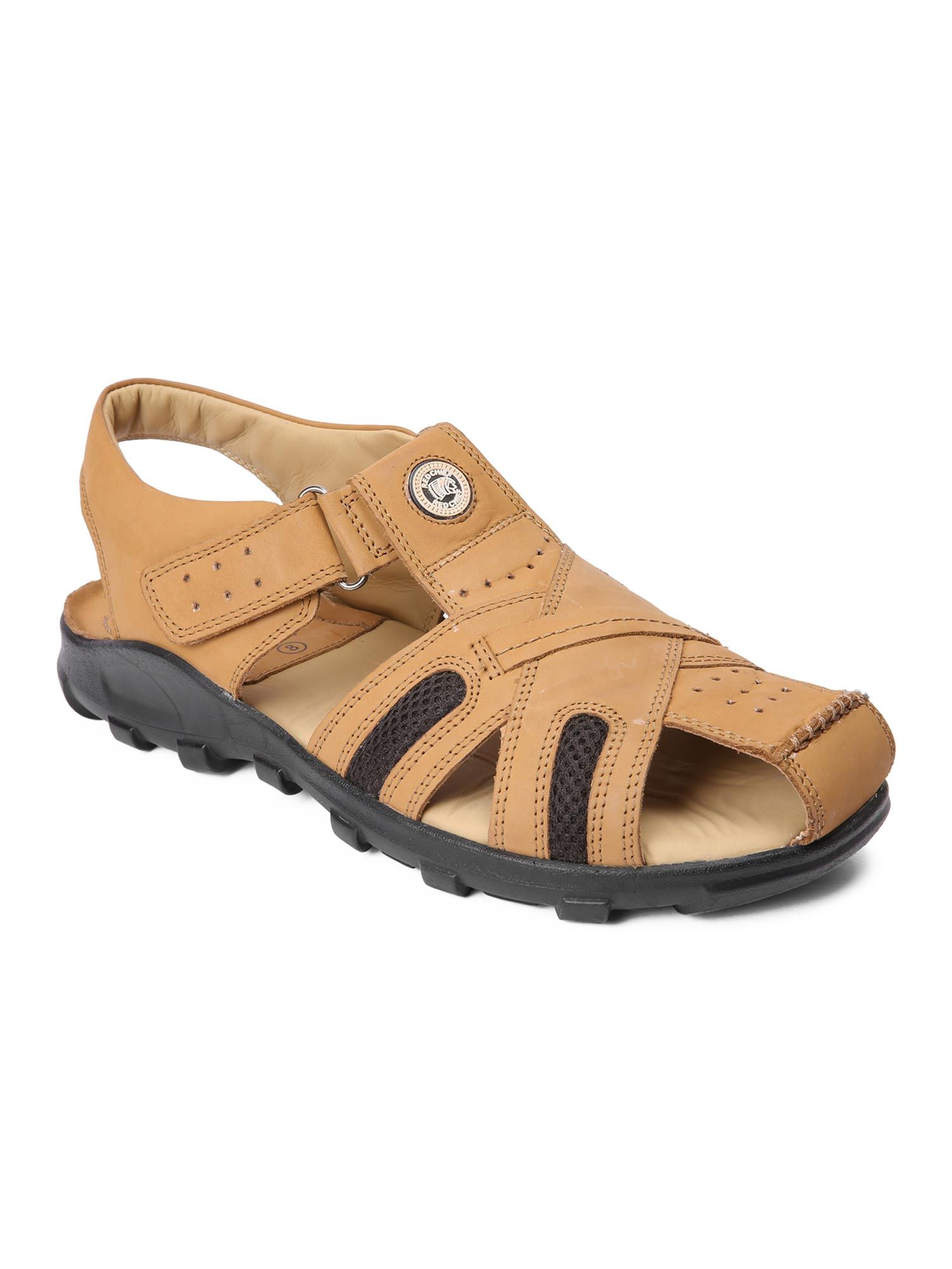Red Chief Rust Leather Sandal (UK 8) at 