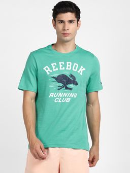 Reebok - Running Novelty Tee Teal Training T-shirts