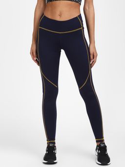 Reebok - Wor Big Logo Tight Blue Training Tights