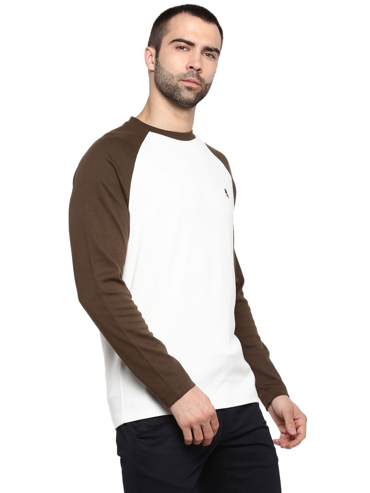 Buy Red Tape Solid Men White T Shirt 