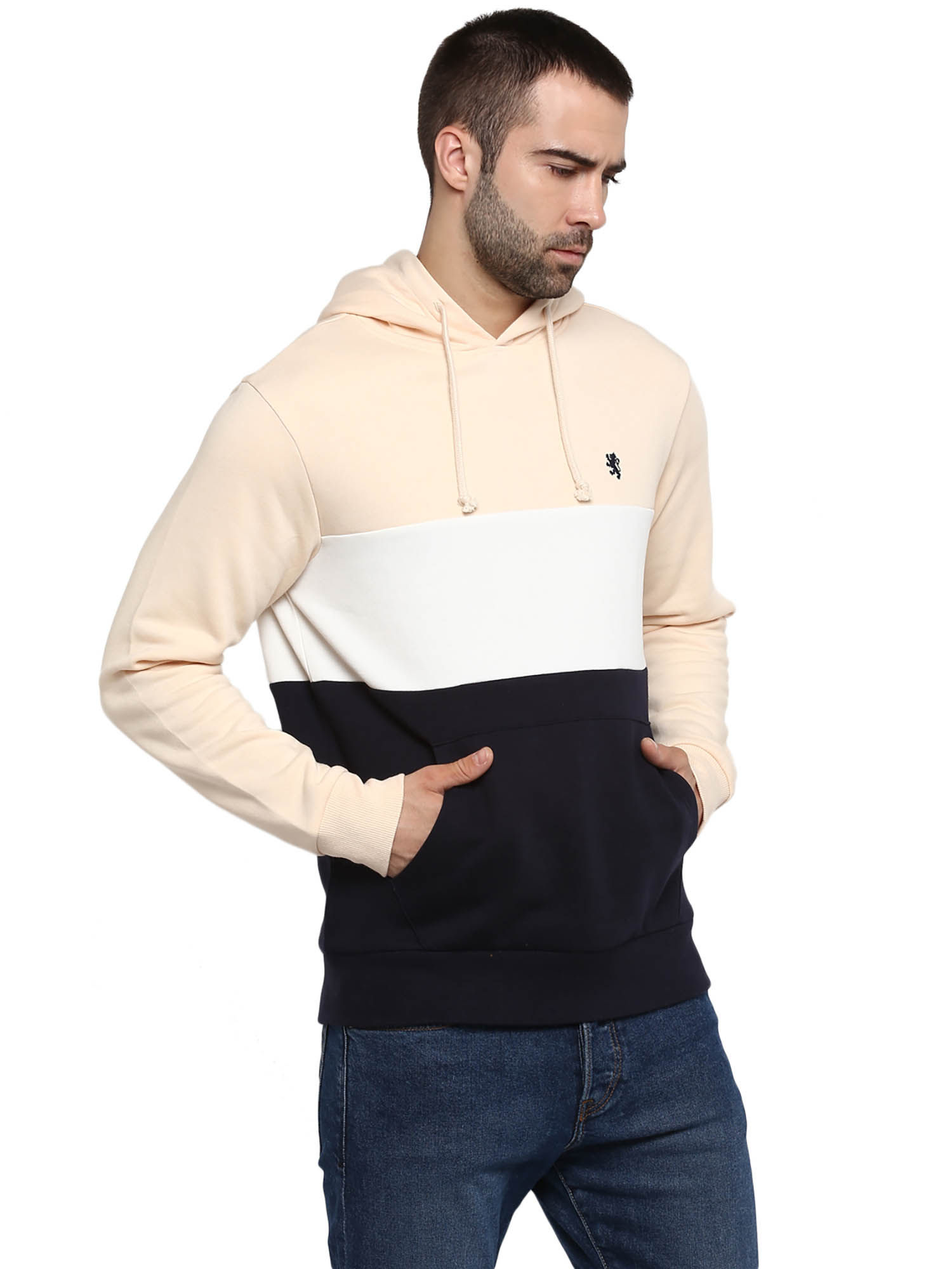 Color Block Sweatshirt Hoodie 
