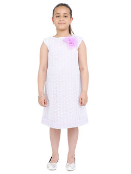 One Friday - Lavender Solid Dress
