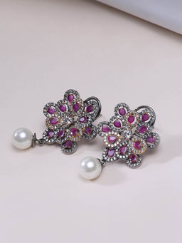 Biba - Purple Festive Earrings