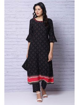 Rangriti - Black Embellished Kurta