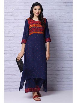 Rangriti - Indigo Printed Kurta
