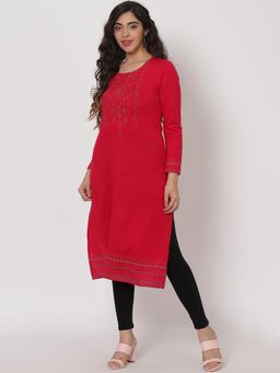 Rangriti - Pink Patterned Kurta