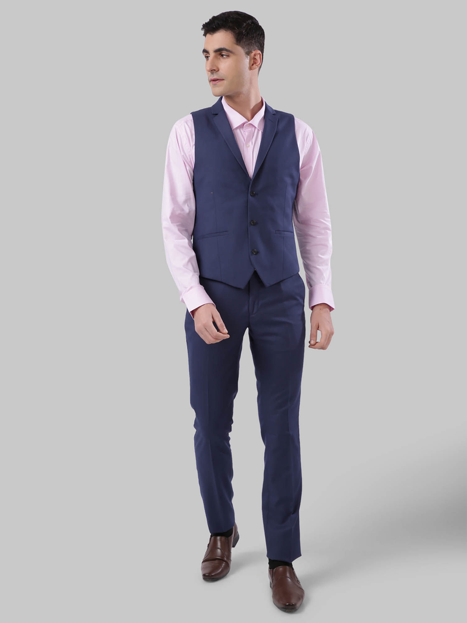 Raymond Solid Waistcoat 