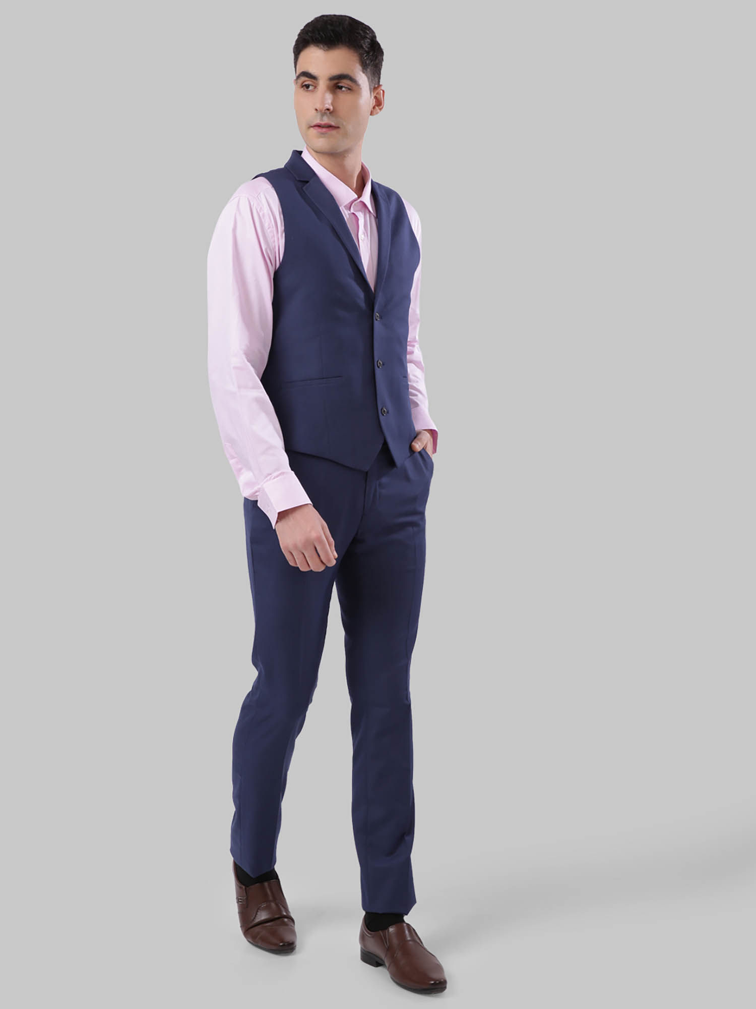 Raymond Solid Waistcoat 