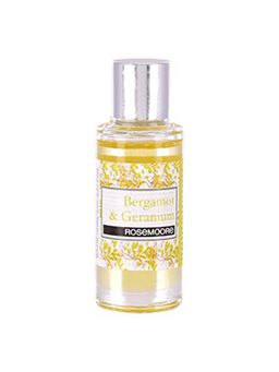 Rosemoore - Pure Scented Oil Bergamot & Geranium15Ml Each (Pack Of 2)