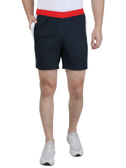 Rock.it - Navy Blue Regular Fit Short