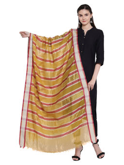 Shingora - Mustard Gulrej Antiviral Coated Dupatta
