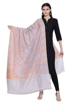 Shingora - Mauve Woven Aabha Design Antiviral Coated Dupatta