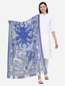 Shingora - Multi-Colour Cotton Silk Printed Antimicrobial Coating Dupatta