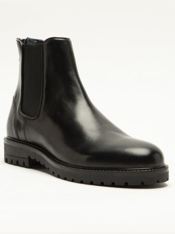 Rare Rabbit - Gum-Black Chelsea Boots