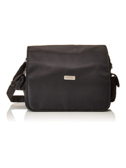 Ryco - Diaper Bags Deluxe Everyday Messenger Bag Black Birth+ to 24M