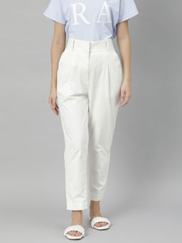 RAREISM - White Solid Trouser