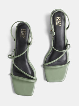 RSVP by Nykaa Fashion - Green Your Bold Moves Heels