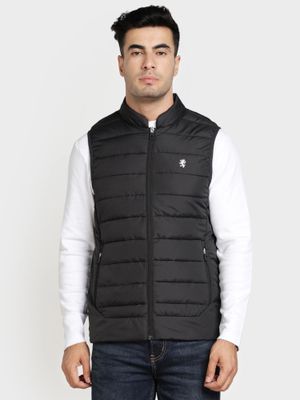 Buy Red Tape Black Jacket Online 
