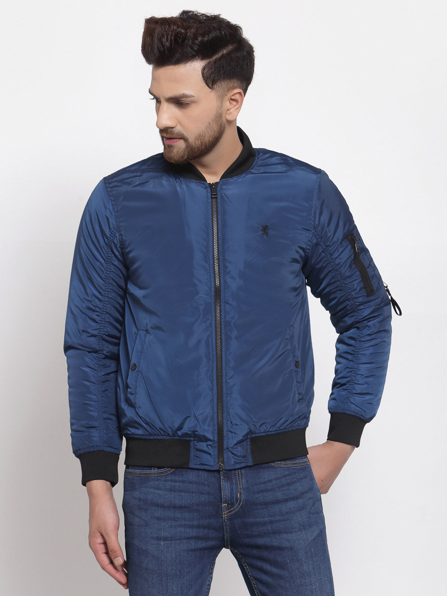 Buy Red Tape Men's Teal Jacket Online 