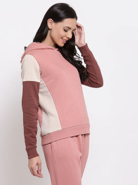 Mode by Red Tape Sweatshirts : Buy Mode by Red Tape Womens Pale Pink Hoodie  Online | Nykaa Fashion
