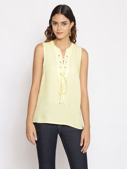 Oxolloxo - Yellow Solid Plain Top