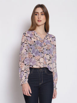 Oxolloxo - Multi-Color Floral Top