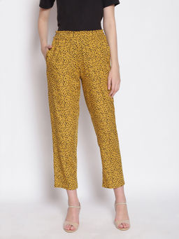 Oxolloxo - Yellow Printed Pant