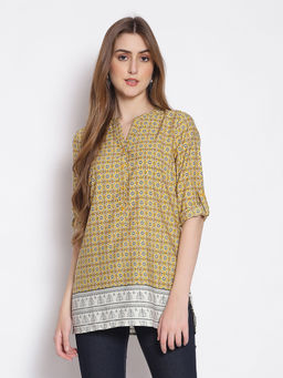 Oxolloxo - Yellow Floral Tunic