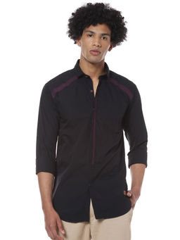 Campus Sutra - Men Full Sleeve Solid Casual Shirt