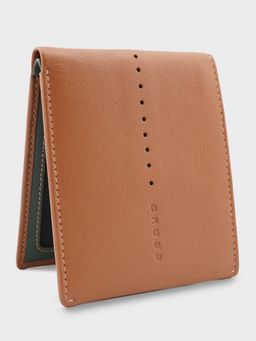Cross - Tan & Deep Green Nueva Auto CROSS Id Wallet