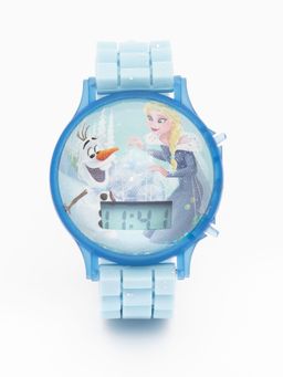 Disney - Frozen Kids GirlsSilicone Strap Floating Digital Watch with flashing light for 4-15 Years