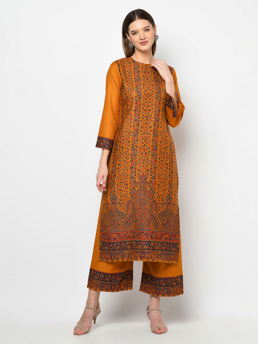 winter dress material for ladies MAROON Safaa Viscose Acrylic Wool Women Suit Dress Material For Winter at 850/piece in Ludhiana