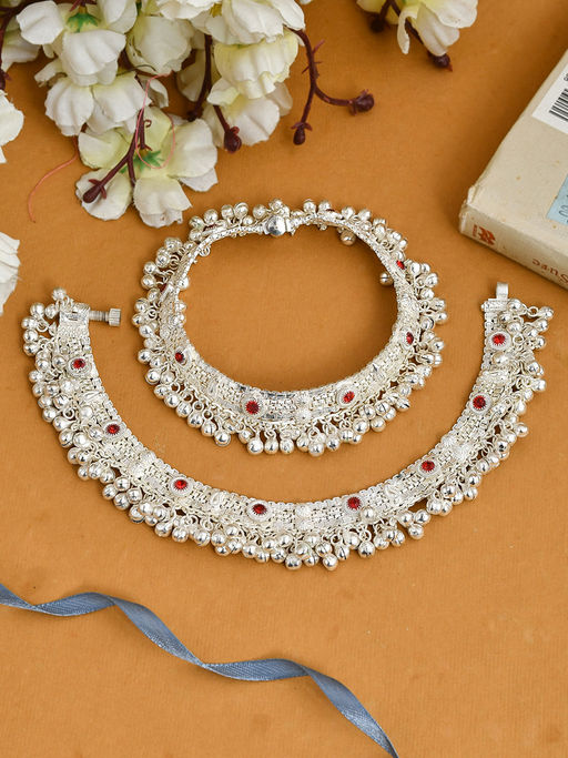 Bridal Silver Nupur Price Buy Silvermerc Designs Traditional