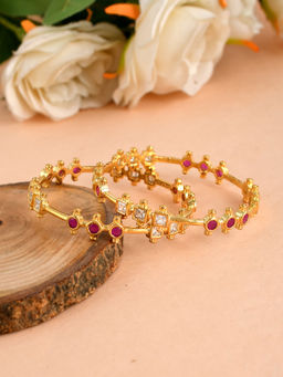 Silvermerc Designs - Gold Plated Handcrafted Bangles