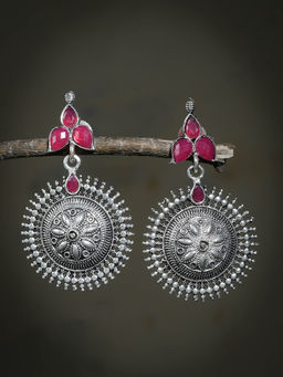 Silvermerc Designs - Silver Brass Earrings